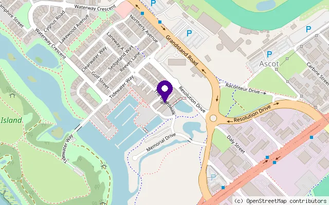 Map of 6 Finn Cove, Ascot
