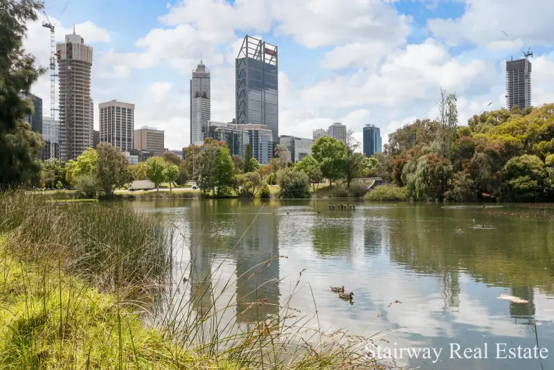 Property in Perth — Leased - Just steps from the Swan River, Langley Park and the City! 