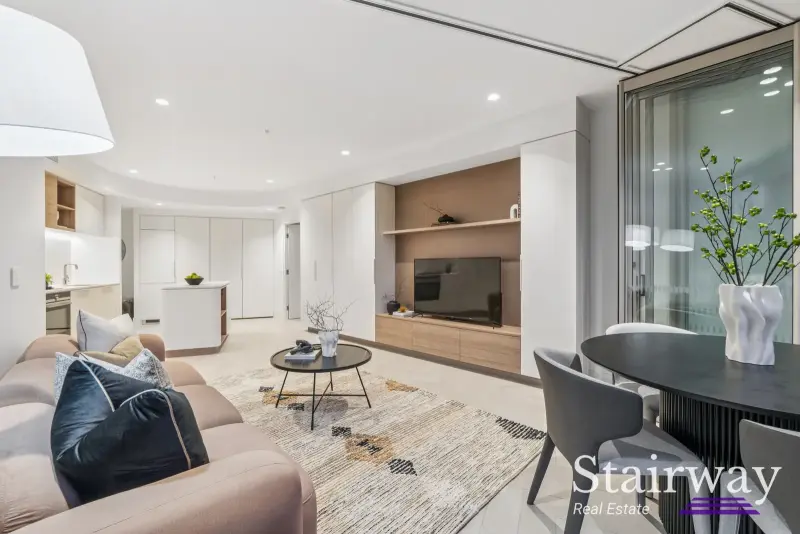 Barrack Square — Elevated Elegance: A Luxurious Three-Bedroom Haven in The Towers at Elizabeth Quay